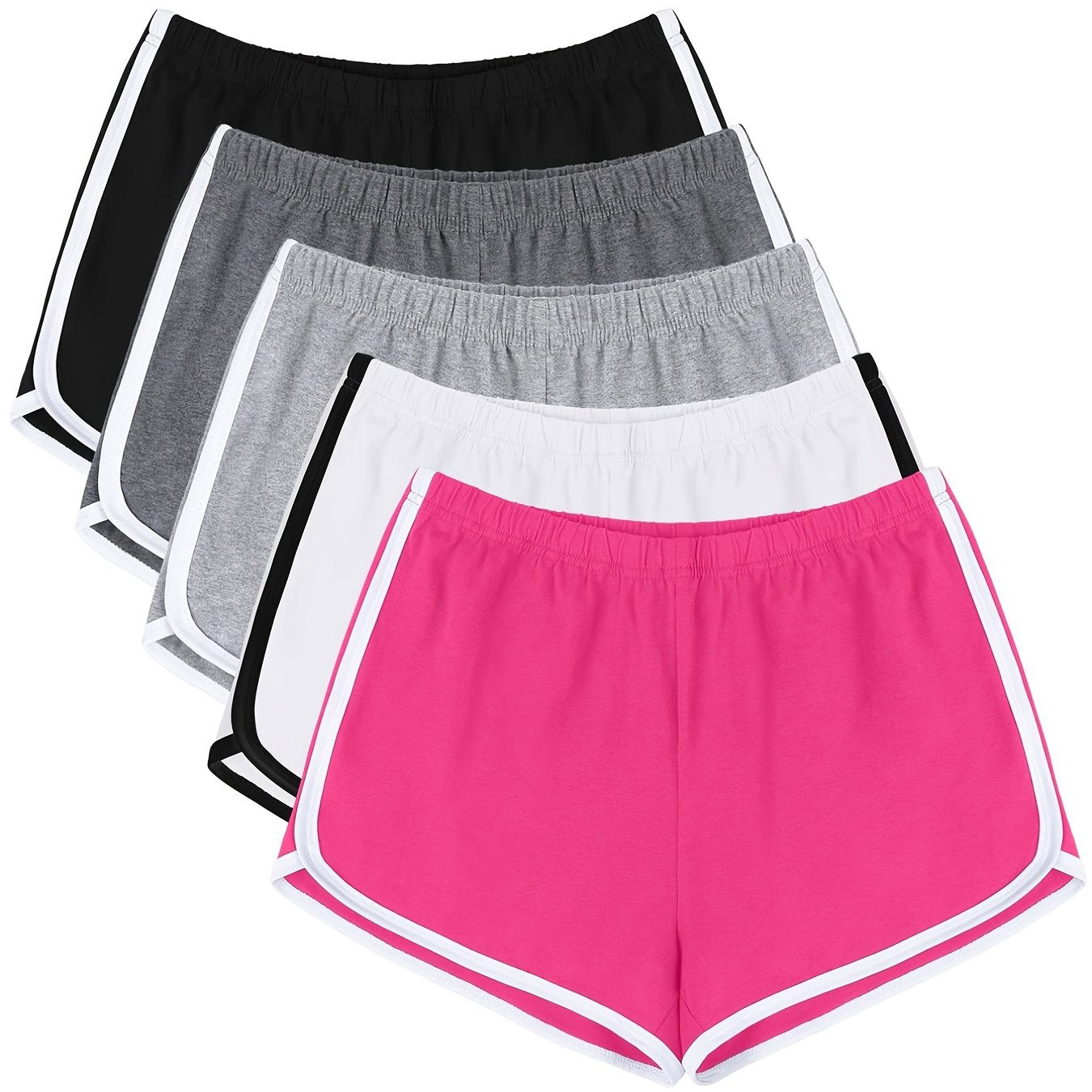 Women's Yoga Shorts Comfortable and Stretchy Sports Shorts for Summer Activewear