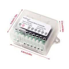 DC Motor Remote Control Switch 433Mhz 10A Forward Reverse Relay 8V-36V