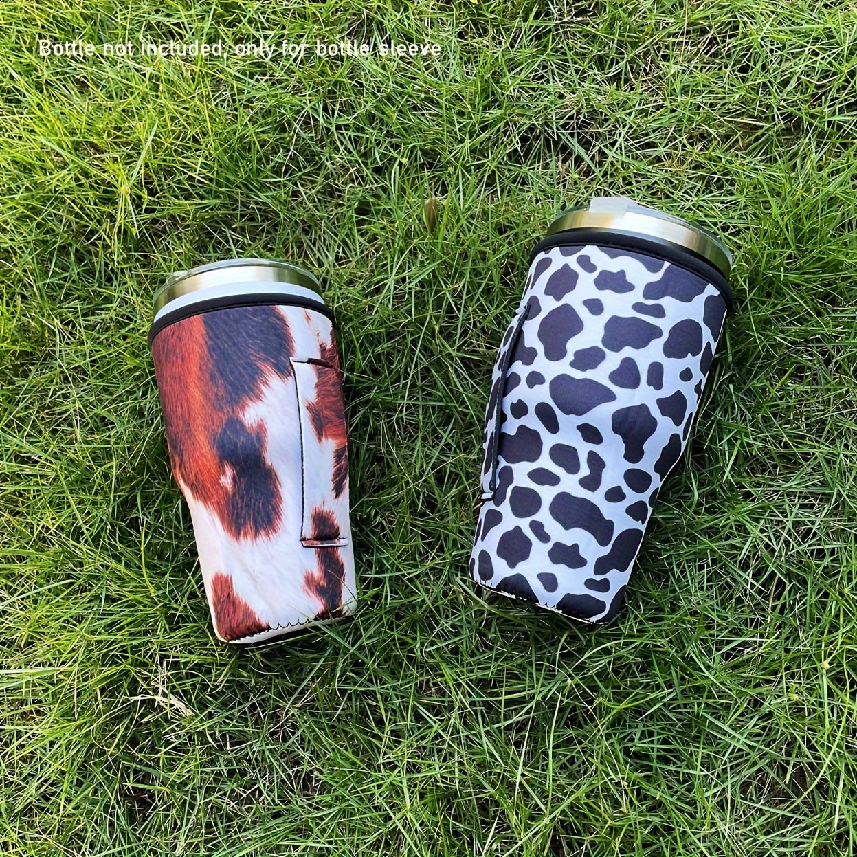 Cow Print 30oz Tumbler Sleeve Neoprene Insulated Cup Holder