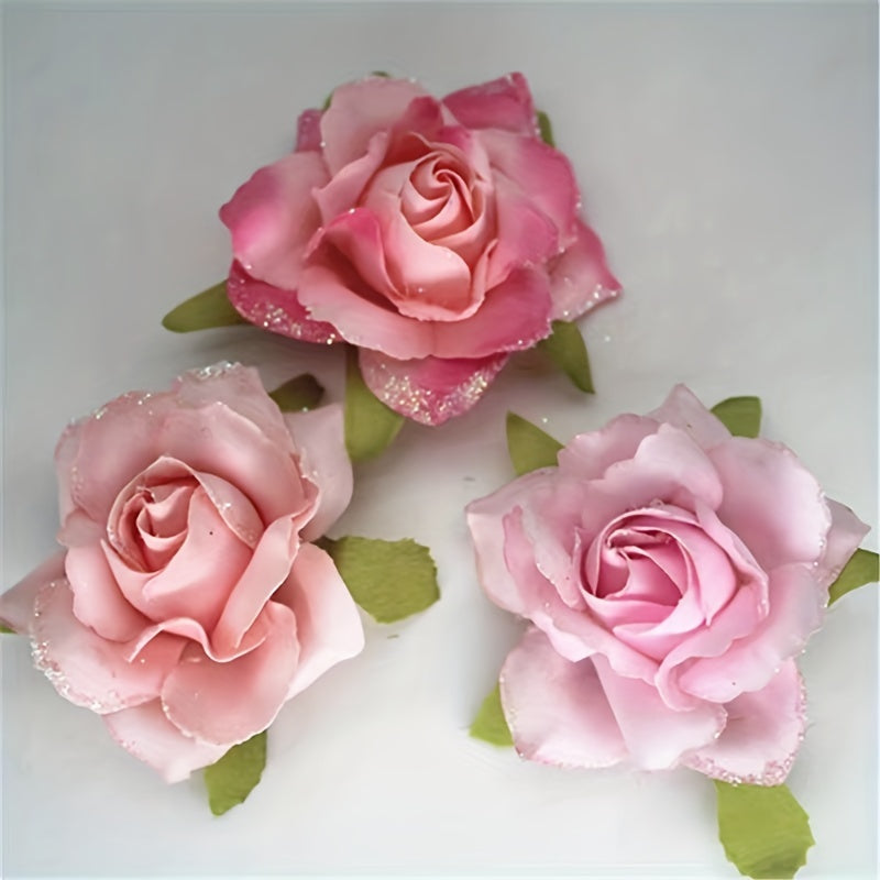 Simulation Rose Hair Clip Bridal Wedding Hair Accessories
