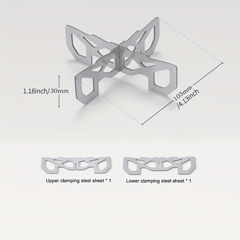 Stainless Steel Alcohol Stove Bracket Support Stand for Camping