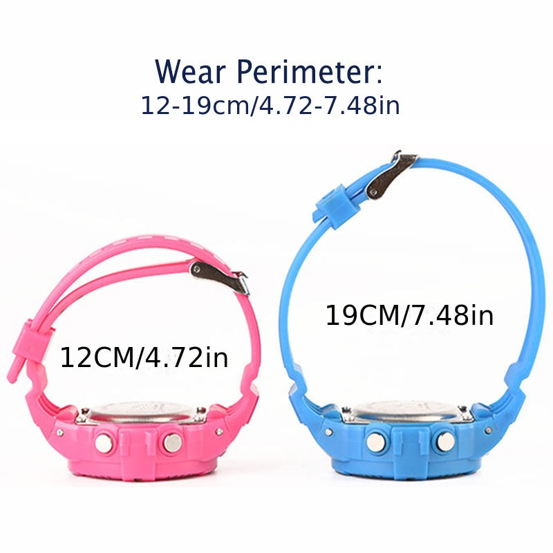 Kids Waterproof LED Digital Quartz Watch