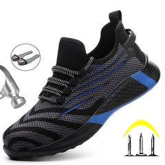 Work Safety Shoes Puncture Proof Steel Toe Boots