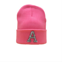 Women's Wool Knitted Hat for Valentines Day