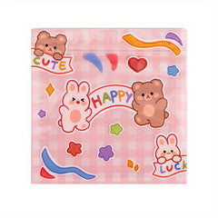 10pcs Small Bear Snack Ziplock Bags