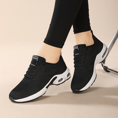 Women's Mesh Breathable Running Shoes Lace up Lightweight Casual Shoes