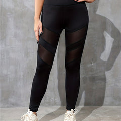 Striped High Waist Yoga Leggings for Women - Quick Drying and Butt Lifting