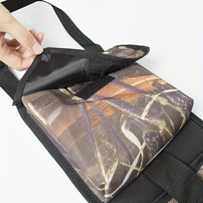 Camouflage Car Seat Back Sling Rack Organizer for Weapons Storage