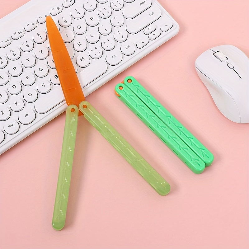 Radish Decompression Gravity Butterfly Toy