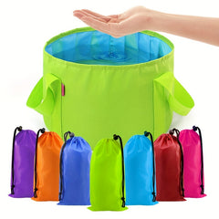 Portable Foldable Foot Washing Basin for Camping Hiking Travelling Fishing