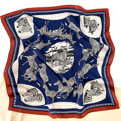 Square Tissue Women's Shirt Decoration Tissue Thin Scarf