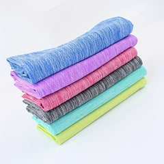 Cooling Ice Silk Sports Towel for Outdoor Activities