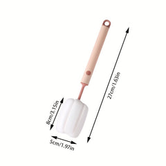 Long Handle Sponge Cleaning Brush for Vacuum Cup and Tea Bottle