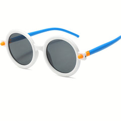 Kids Round Frame Sunglasses For Boys And Girls
