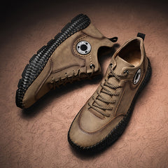 Men's Ankle Boots Casual Rubber Sole Walking Sneakers