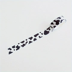 Milk Stripe Leopard Cows Washi Tape DIY Scrapbooking Sticker Label