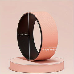 Solid TPE Yoga Wheel for Back Bending Training