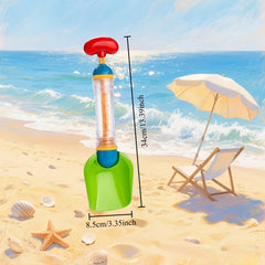 2 in 1 Shovel Water Gun for Beach Fun Durable Plastic Sand and Water Play Tool