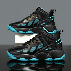 Men's Big & Tall Basketball Shoes Non Slip Lace Up Sneakers