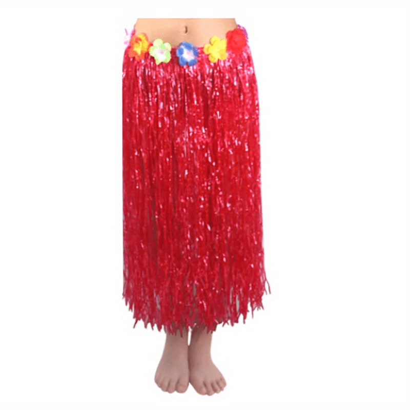Hawaiian Straw Skirt for Parties and Performances