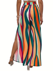 Casual Elastic Waist Pants for Women