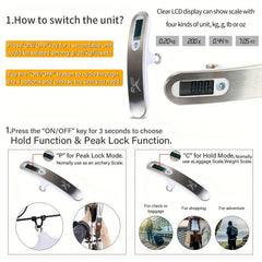 Portable Bow Scale with LED Display