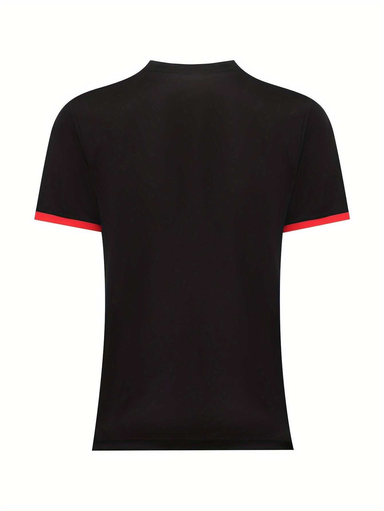 Men's Geometry Print Football Jersey Breathable Club Uniform