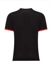 Men's Geometry Print Football Jersey Breathable Club Uniform