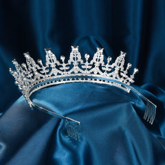 Rhinestone Crown Wedding Headband Hair Accessories