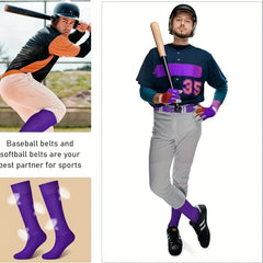 Unisex Stretch Elastic Baseball Belt Outdoor Sports Softball Belt