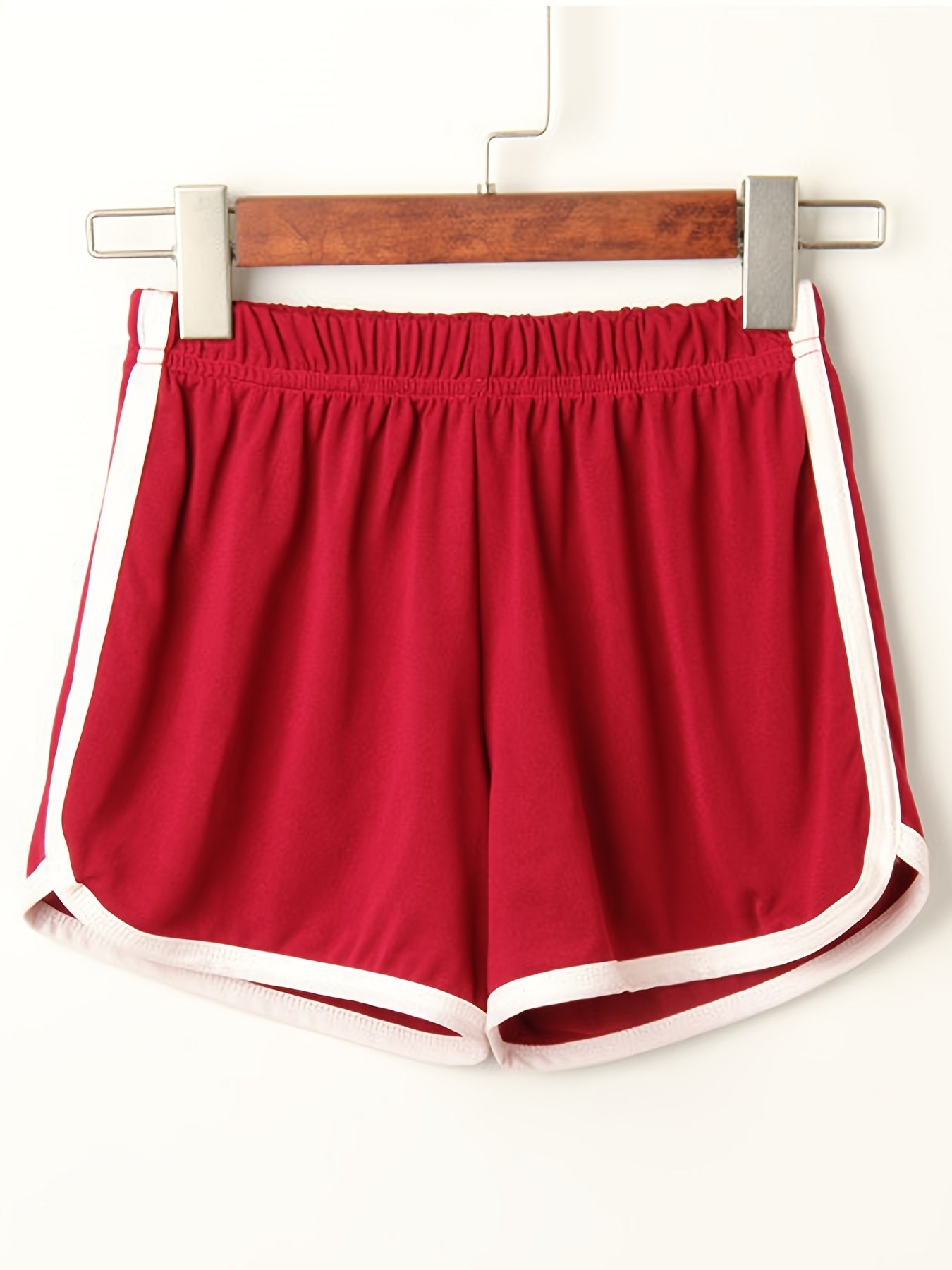 Elastic Waist Shorts Casual Workout Yoga Summer Shorts