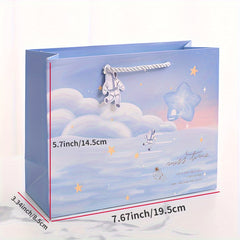 Horizontal Astronaut Planet Gift Bag for Kids Birthday