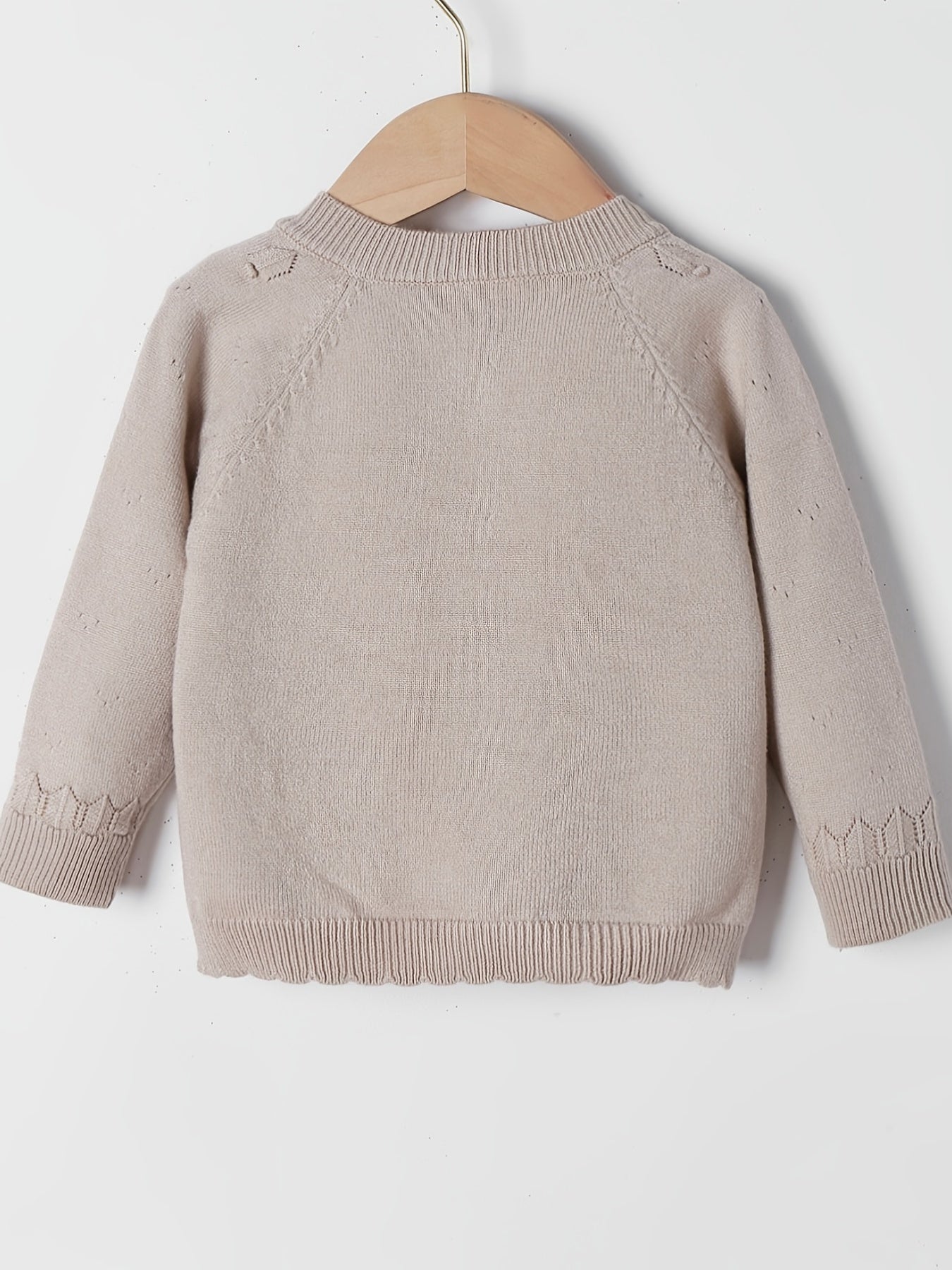 Baby Knit Button Front Cardigan Sweater Top