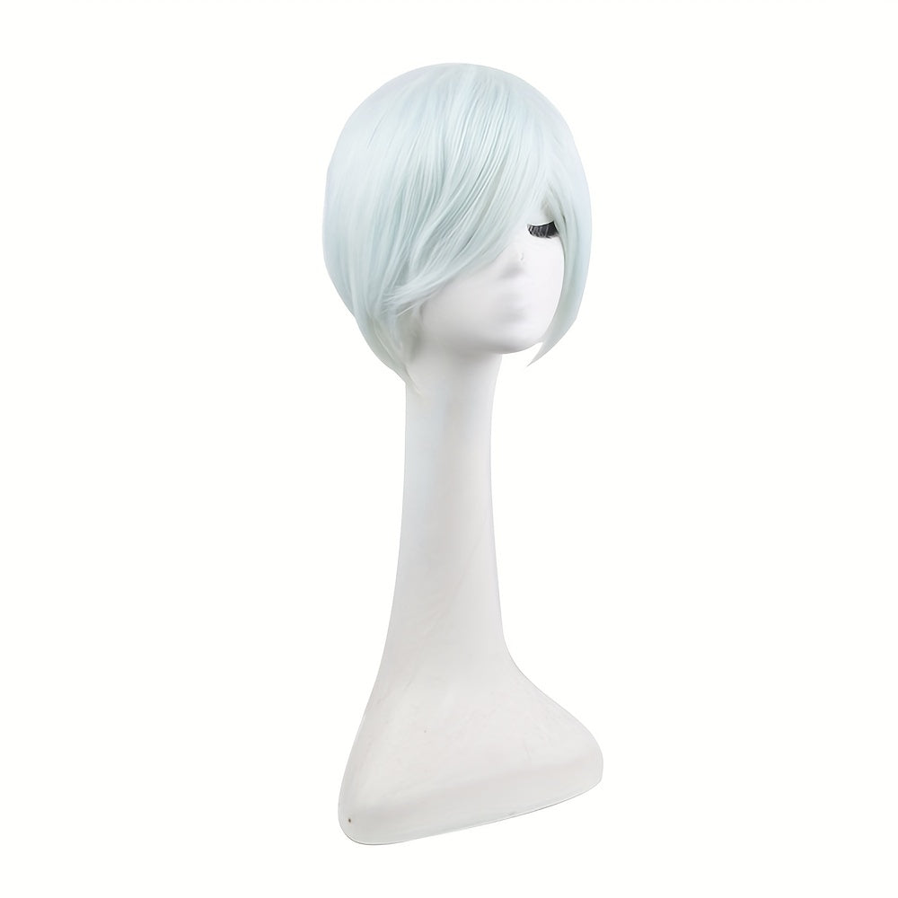 Men's 10 Inch Anime Cosplay Wig Chemical Fiber Wig