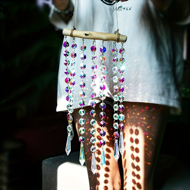Crystal Sun Catcher Magic Rainbow Hanging Decoration Wall Gift
