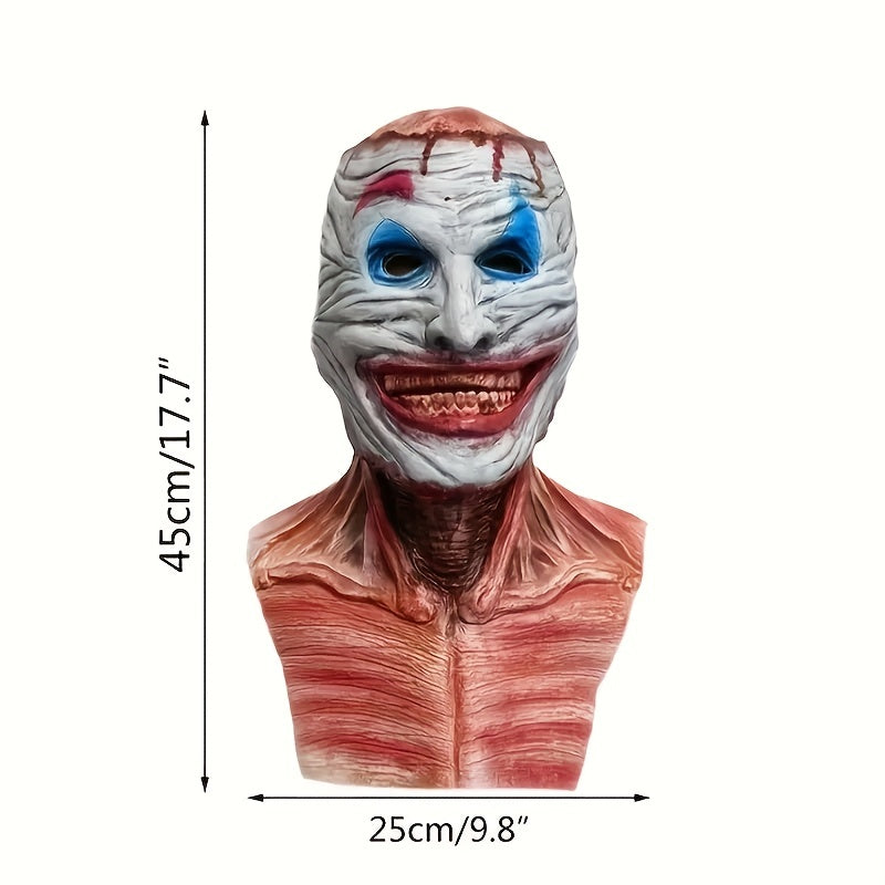 Men's Halloween Cosplay Zombie Ghost Scary Full Head Mask