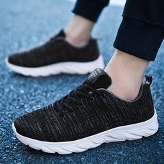 Men's Lightweight Knitted Casual Shoes for Travel Hiking