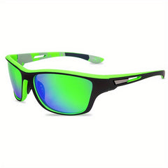Men's Polarized Sports Sunglasses with Zipper Glasses Box