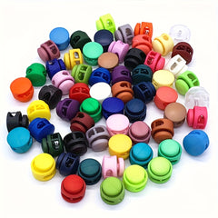 10pcs Plastic Spring Buckle Stopper Hat Elastic Rope Lock