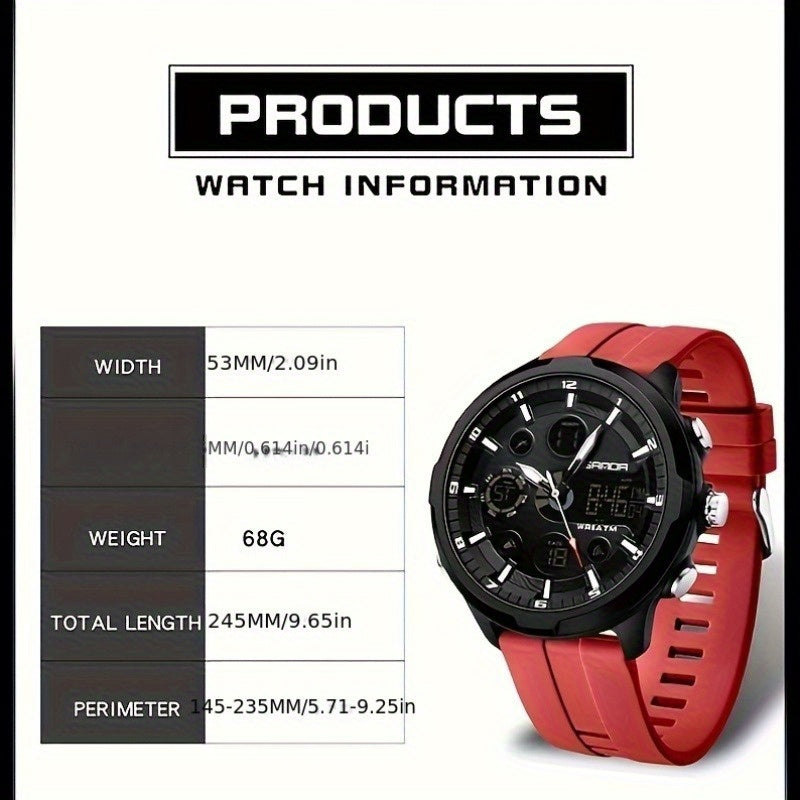 Sanda Casual Luminous Function Watch
