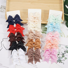 30-60pcs Baby Girls Bow Hair Pins Hair Clips For Party