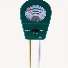 3-in-1 Soil Tester: Moisture, Health, pH Meter for Plants