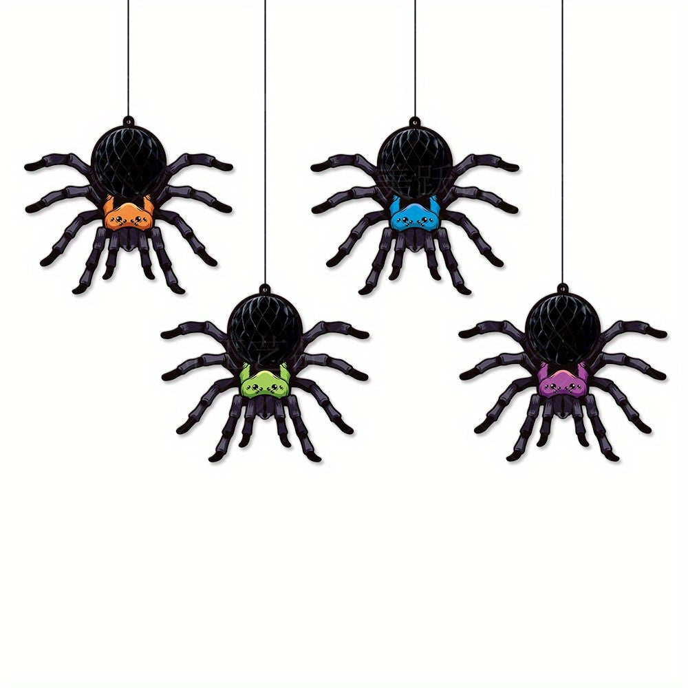 Halloween Decorations Bats Spider Web Spider