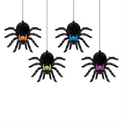 Halloween Decorations Bats Spider Web Spider