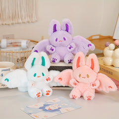 Halloween Bat Plush Toy Realistic Bunny Purple Soft Plush Decor