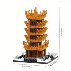 Traditional Chinese building blocks 1000 pcs