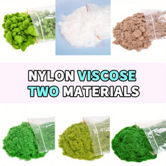 10G Sand Table Building Model Viscose Grass Powder 3MM Static Turf Flock Lawn