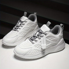 Women's Breathable Lace Up Running Shoes Chunky Sneakers