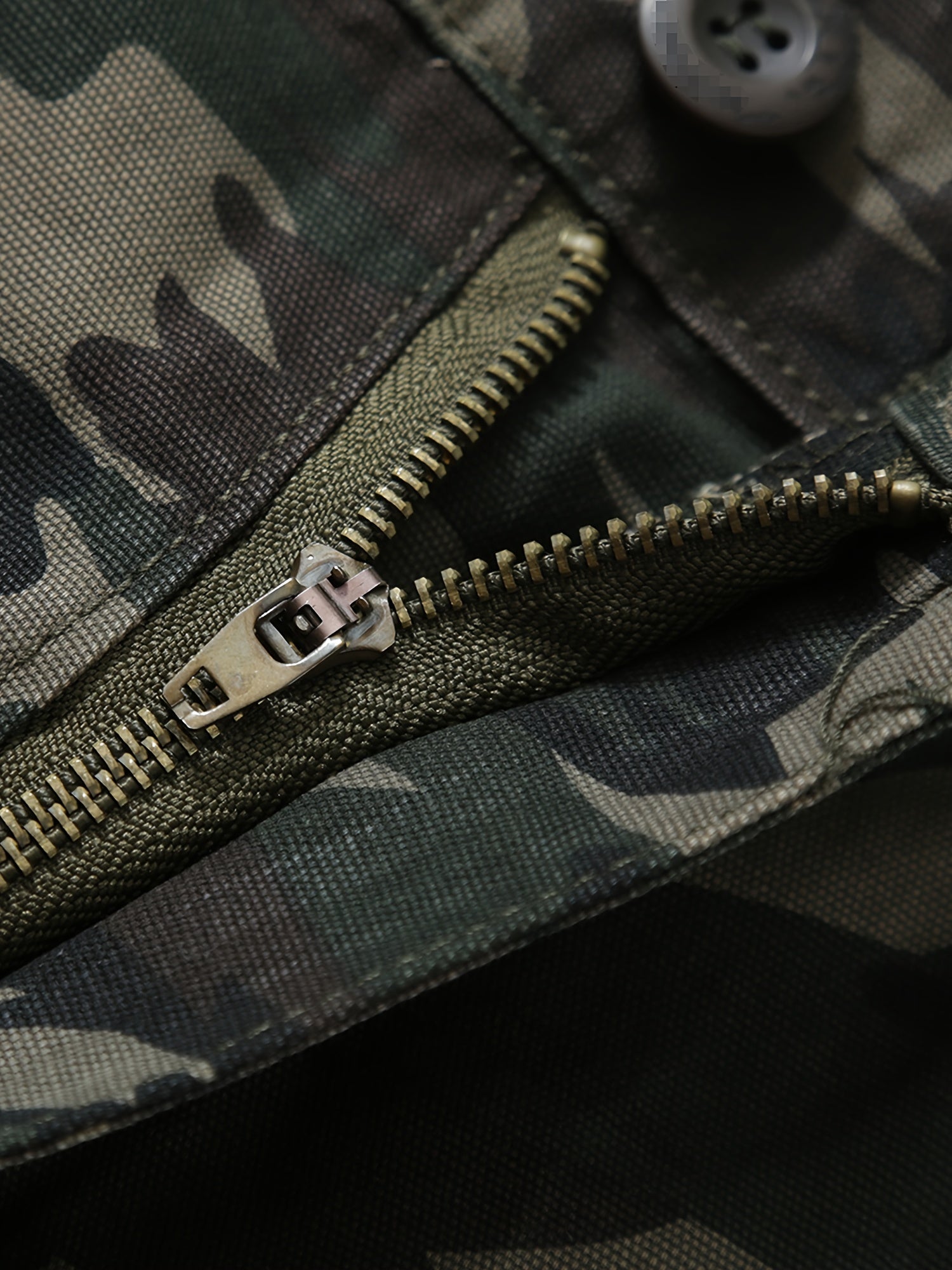 Cotton Camo Cargo Pants Men's Joggers Spring Fall