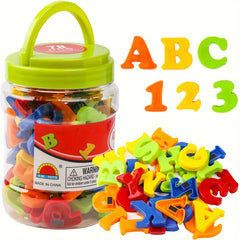 Educational Magnetic Letters And Numbers Set Colorful Alphabet Fridge Magnets